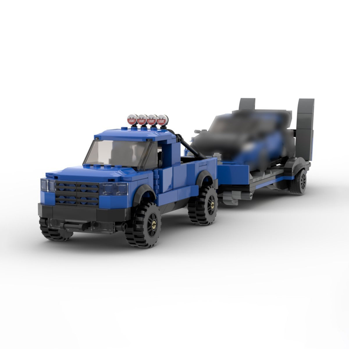 ford f150 raptor and rally spec fiesta building set | moc-40332 - 4