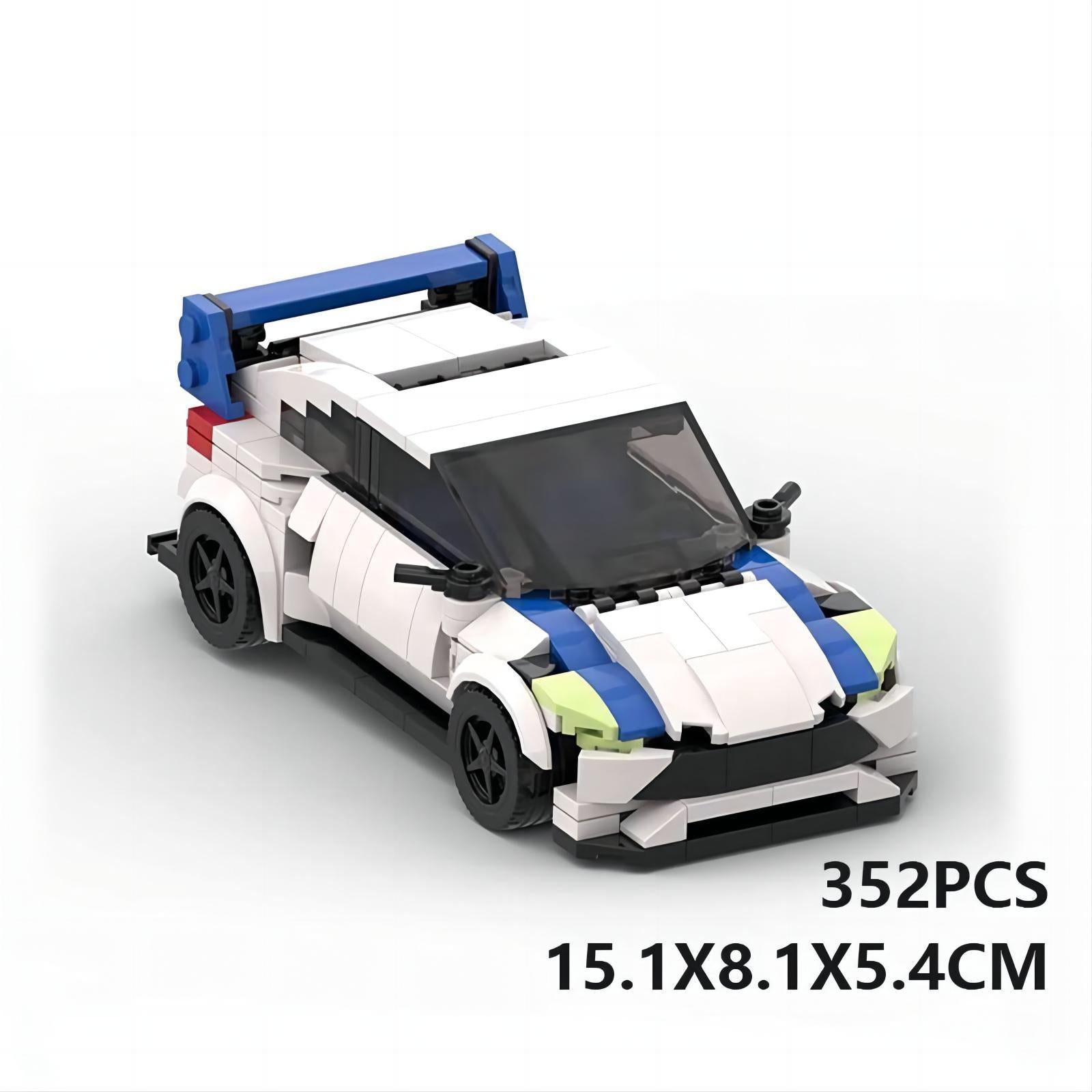 ford fiesta wrc building set | moc-164868 - 6
