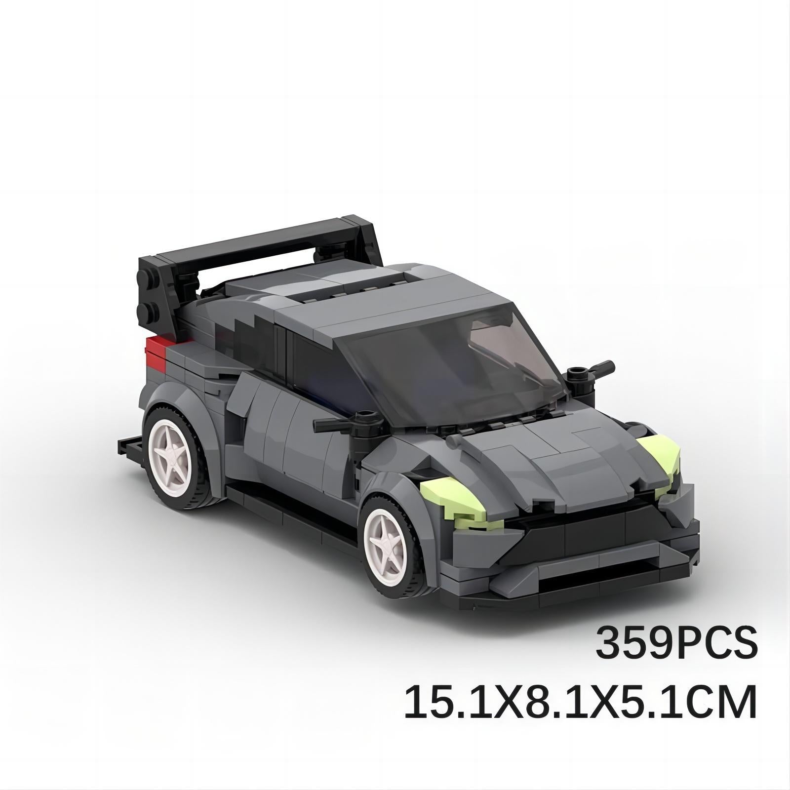ford focus rs rx building set | moc-164869 - 6