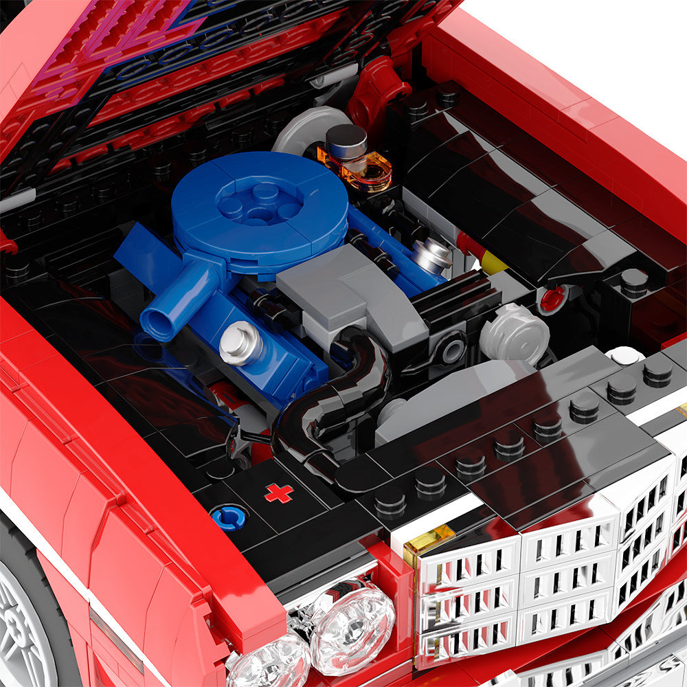 ford gran torino 1975 car building set | starsky & hutch | moc-99377 - 6