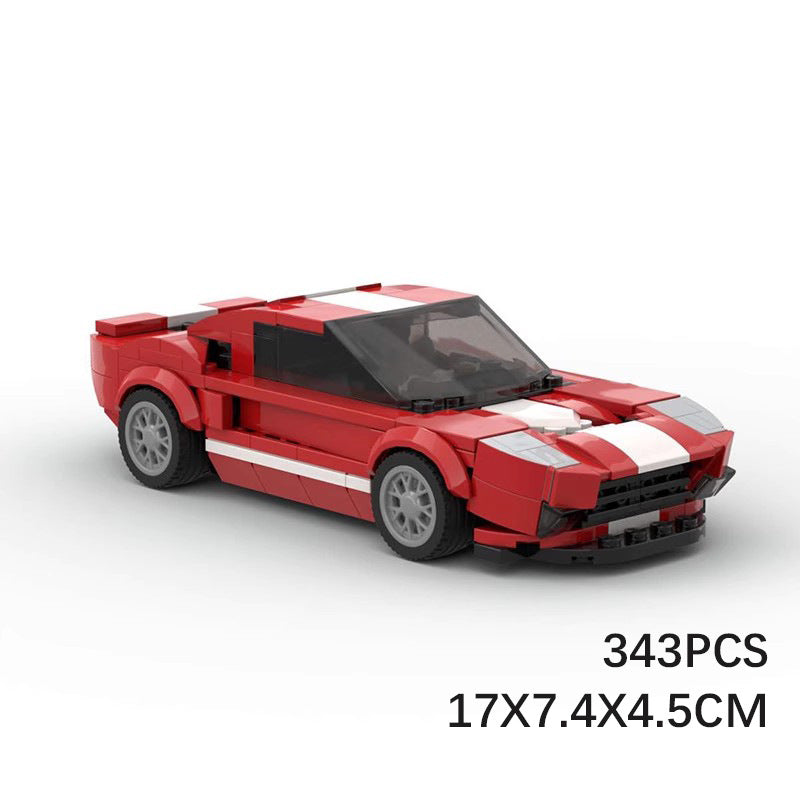 ford gt building set | 8 wide car | moc-110921 - 3