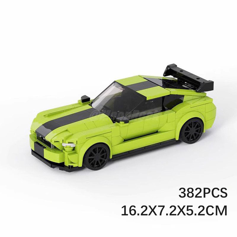 ford mustang gt building set | moc-129266 - 3