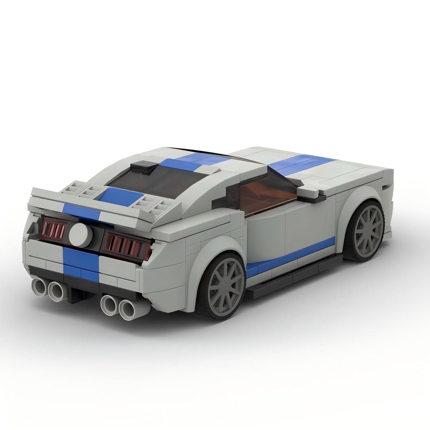 ford mustang shelby gt500 building set | moc-117705 - 4