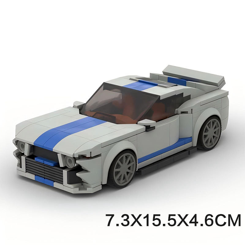 ford mustang shelby gt500 building set | moc-117705 - 5