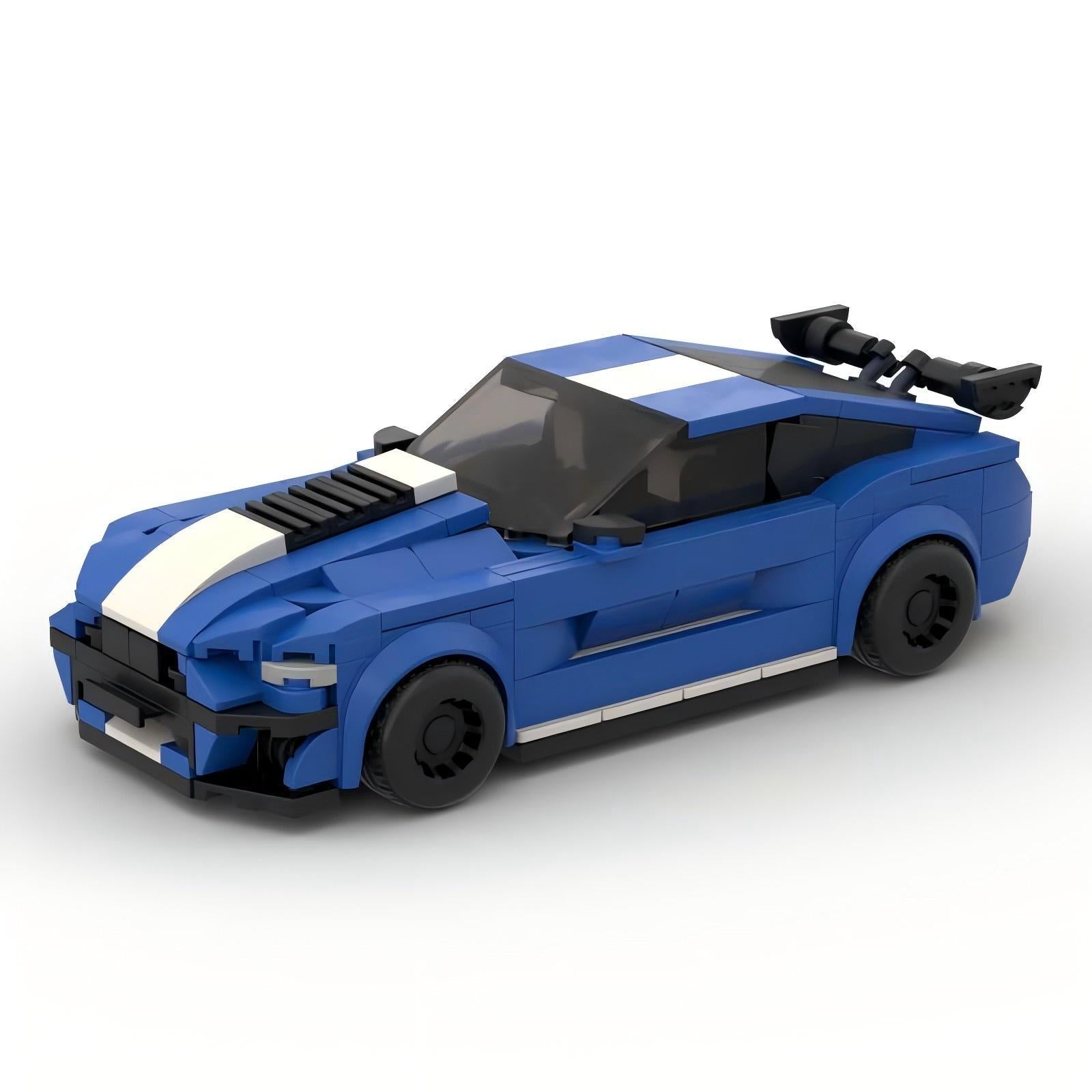 ford mustang shelby gt500 building set | moc-144949 - 1