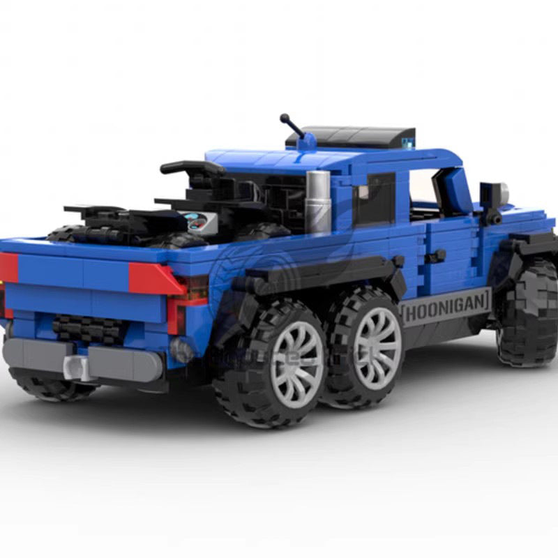 ford velociraptor 6x6 building set | moc-164874 - 2