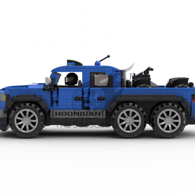 ford velociraptor 6x6 building set | moc-164874 - 3