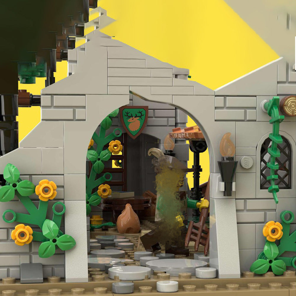 forest men's camp building set | moc-137009 - 3