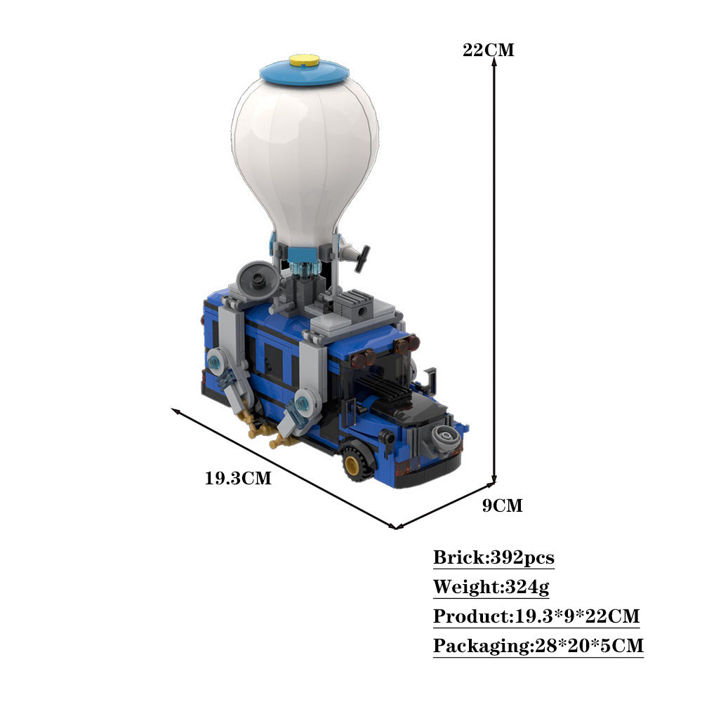 fortnite battle bus building set | moc-22103 - 4