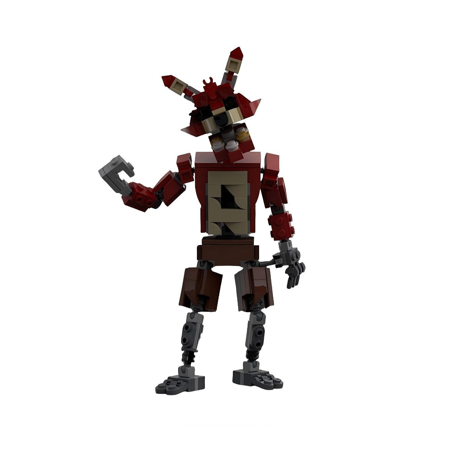 foxy the pirate building set | five nights at freddy's | moc-228148 - 5
