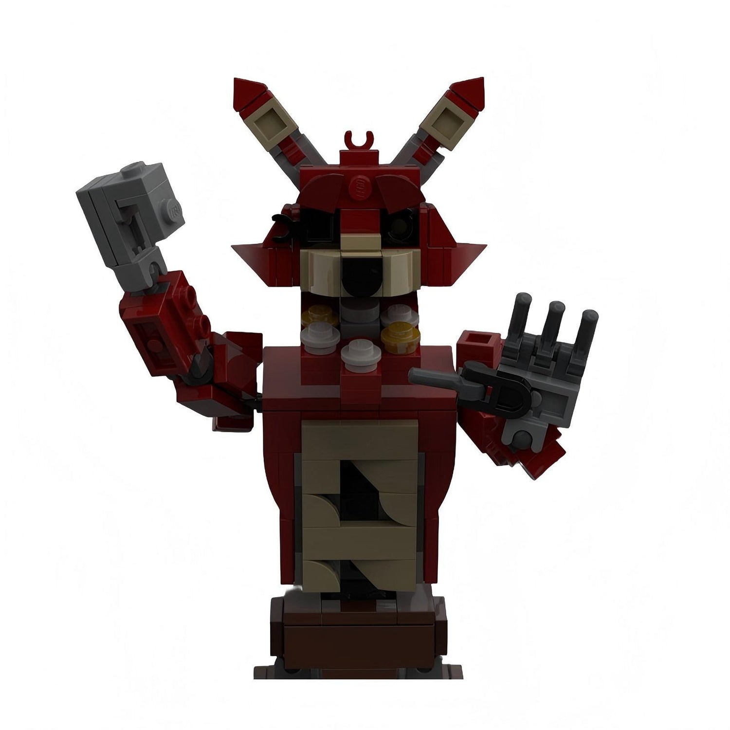 foxy the pirate building set | five nights at freddy's | moc-228148 - 6