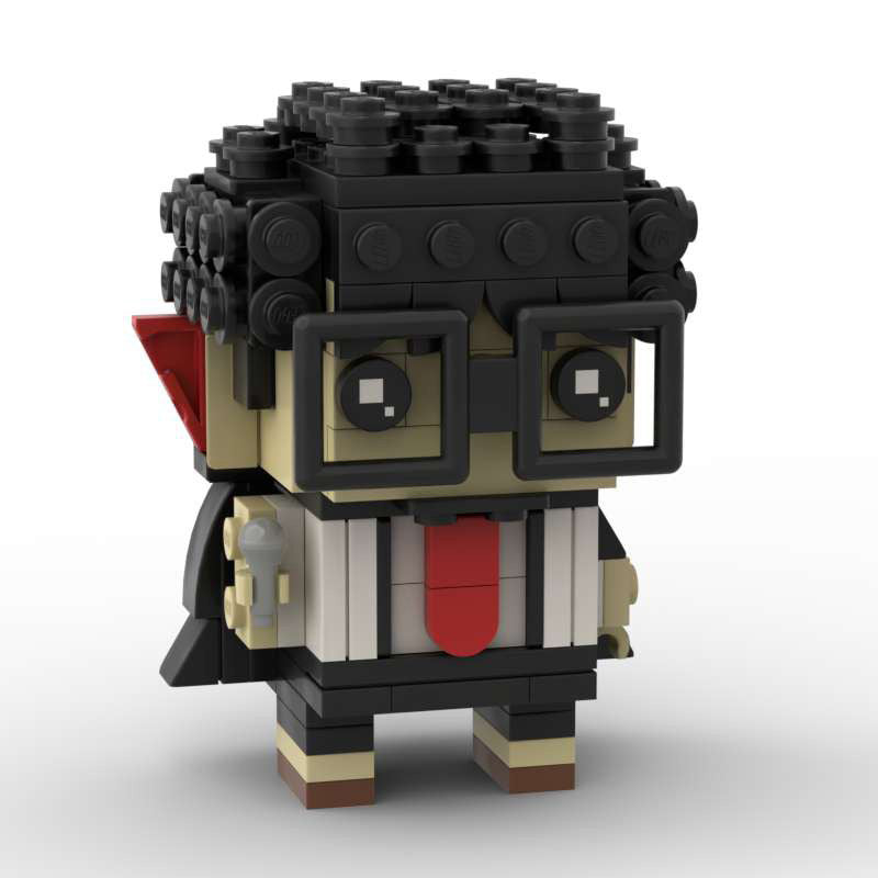 franky franklin brickheadz building set | spy x family | lego-compatible - 5