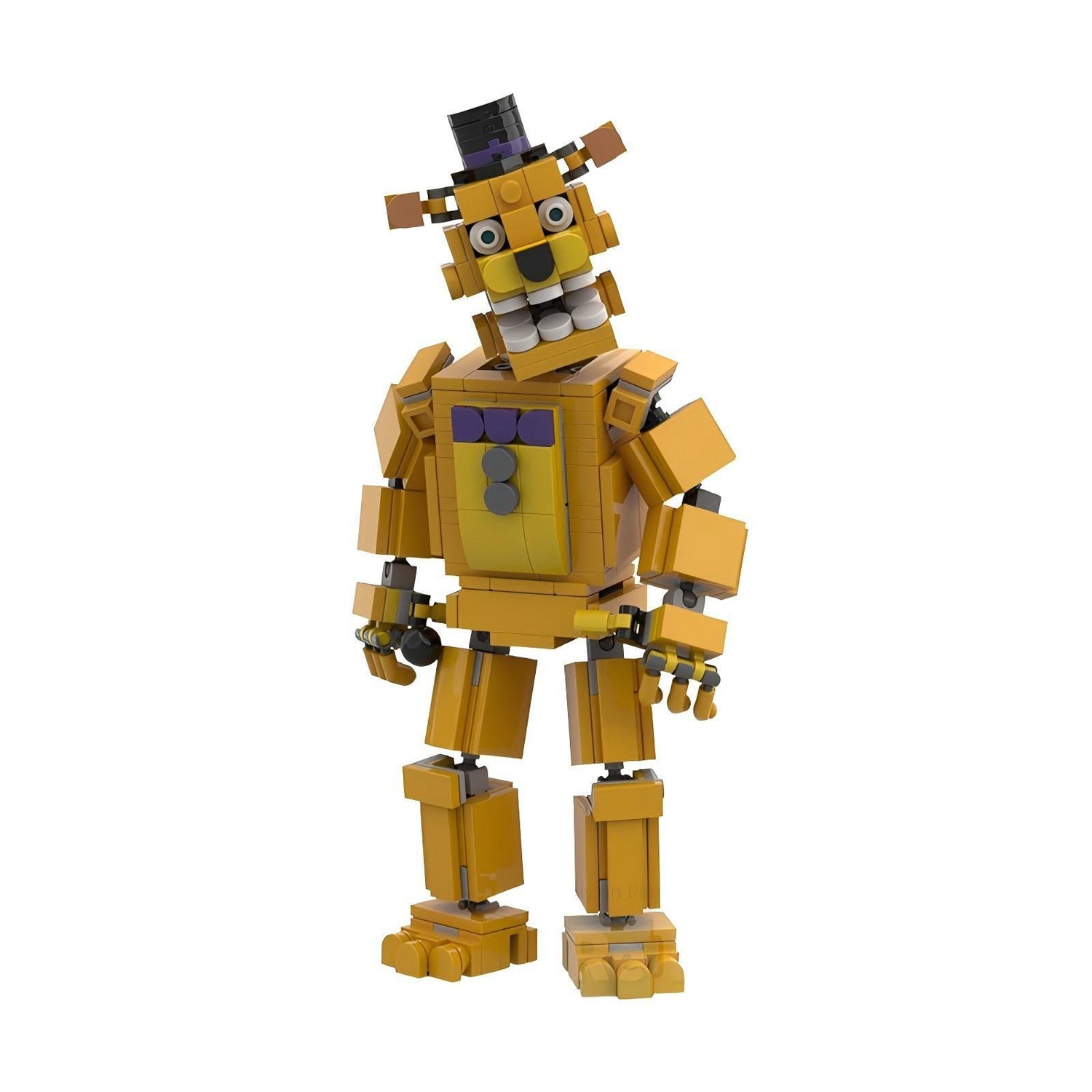 fredbear building set | five nights at freddy's 4 | moc-228539 - 2