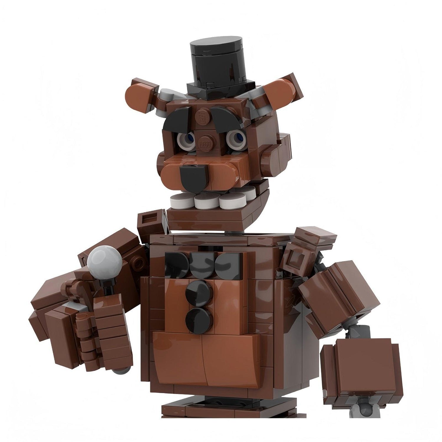 freddy fazbear building set | five nights at freddy's | moc-228045 - 2