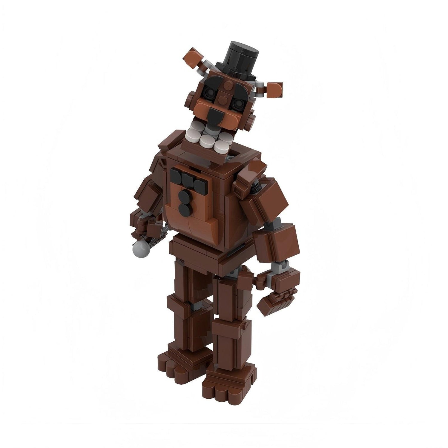 freddy fazbear building set | five nights at freddy's | moc-228045 - 3
