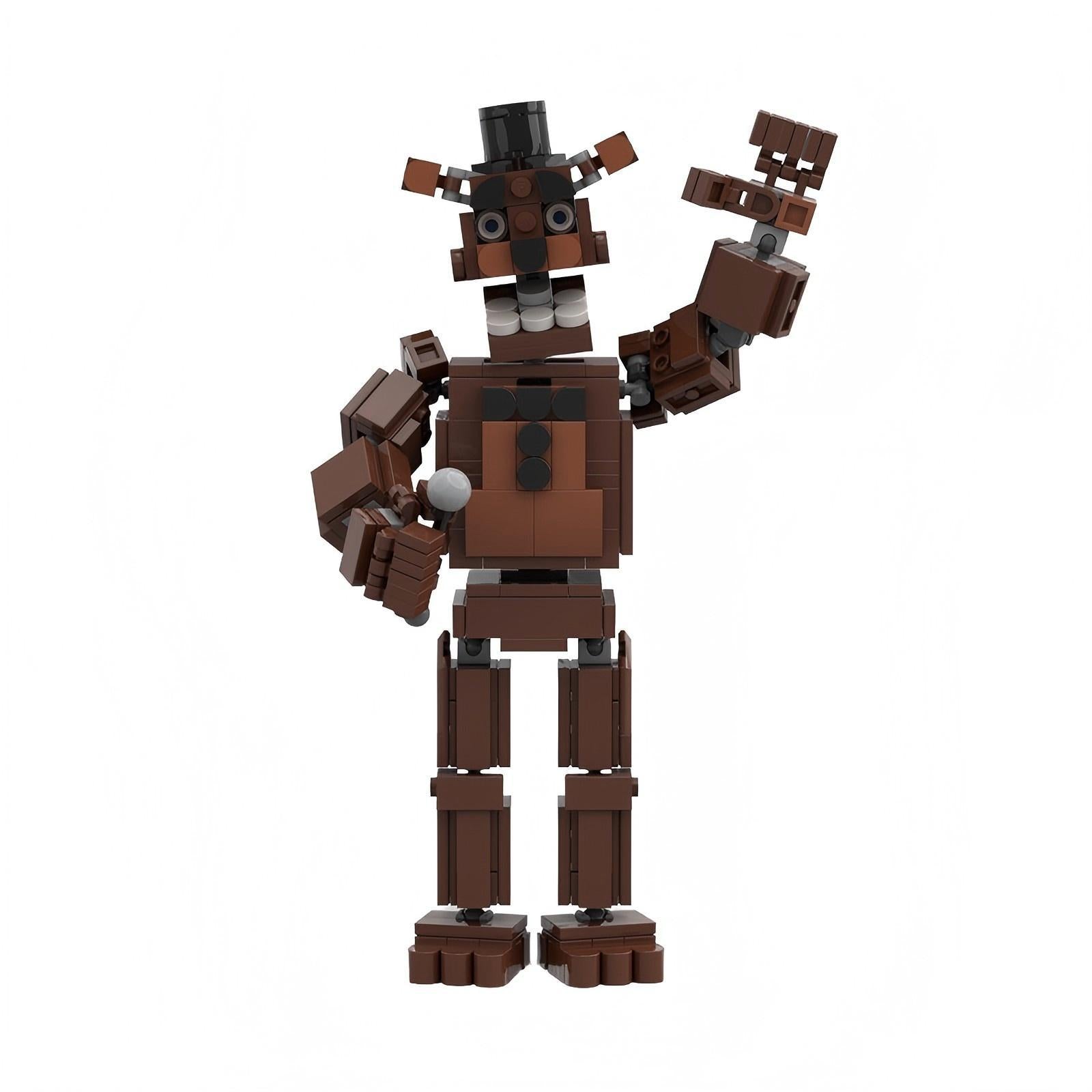 freddy fazbear building set | five nights at freddy's | moc-228045 - 5
