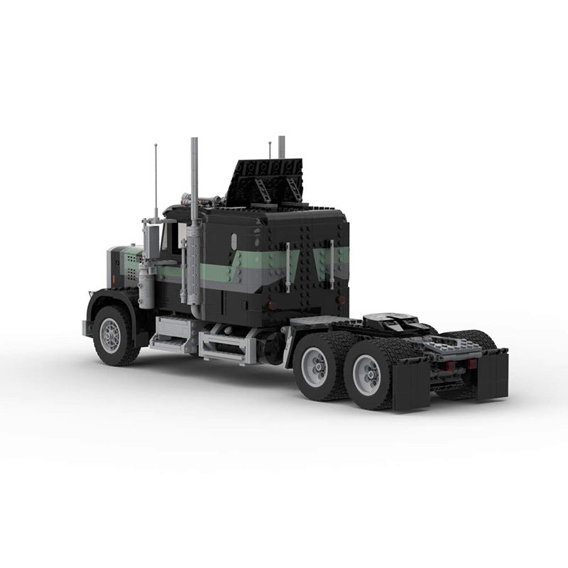 freightliner flc truck building set | moc-77497 - 2