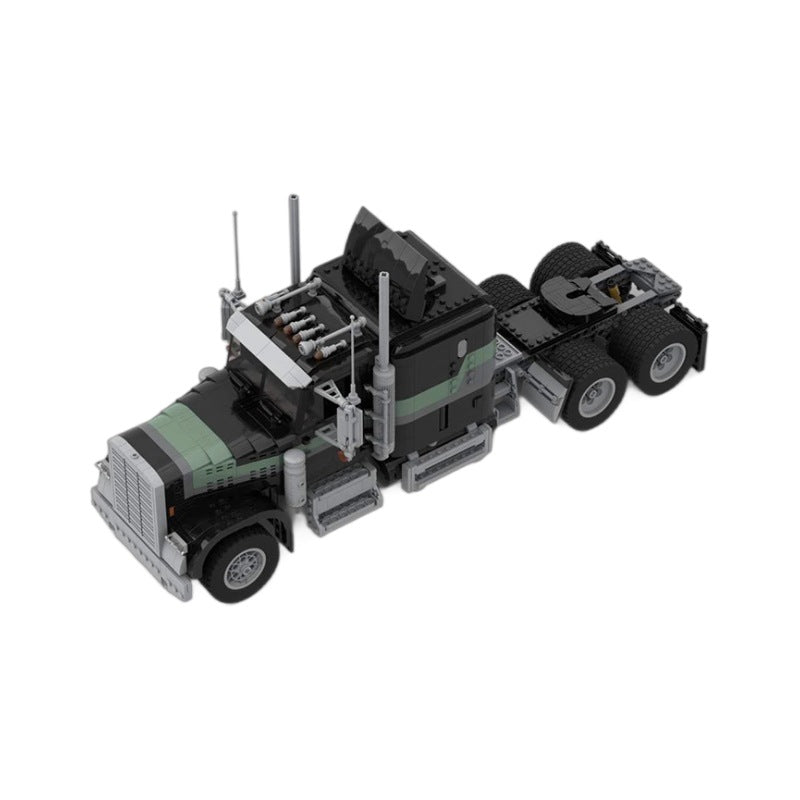 freightliner flc truck building set | moc-77497 - 4