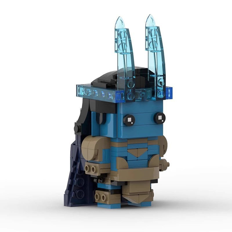 frost giant loki brickheadz set | lego-compatible marvel moc - 2