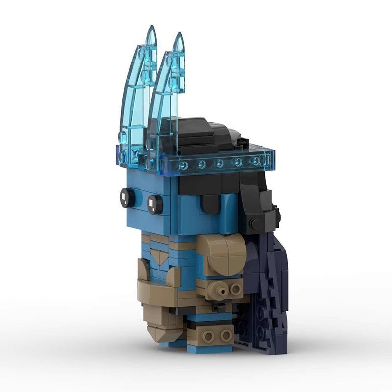 frost giant loki brickheadz set | lego-compatible marvel moc - 3