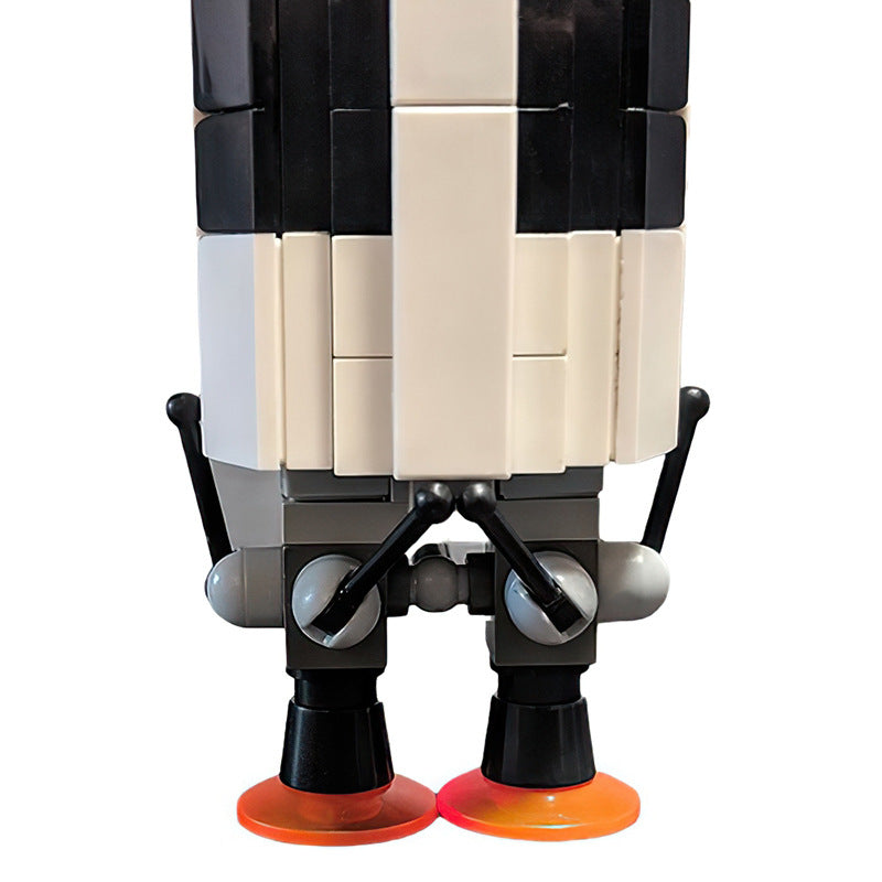 gemini titan rocket building set - saturn v scale | moc-34453 - 3