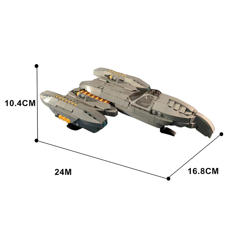 general grievous's starfighter | star wars | moc-119253 - 5