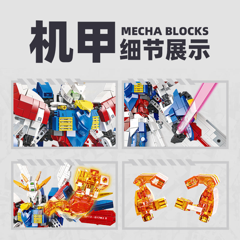 gf13-017njii god gundam iron-blooded - jie star 58107 - 3