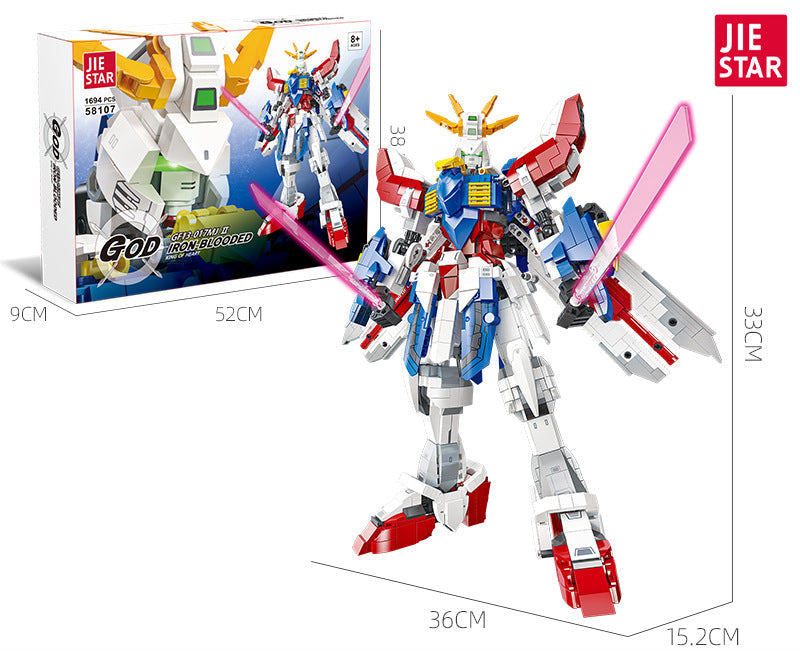 gf13-017njii god gundam iron-blooded - jie star 58107 - 5