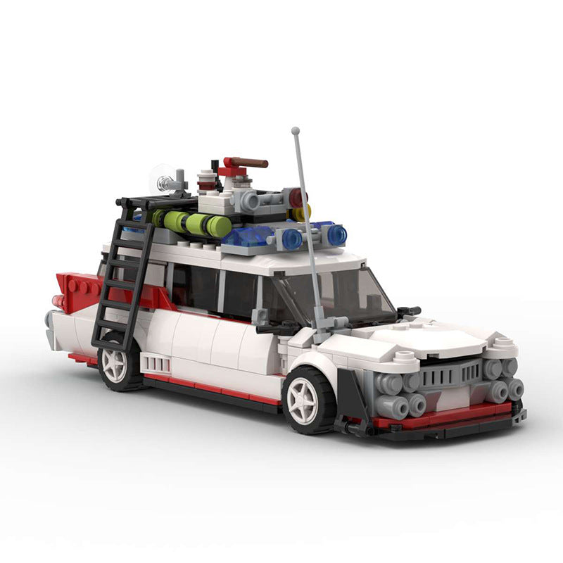ghostbusters ecto-1 racecar building set | moc-59742 - 4
