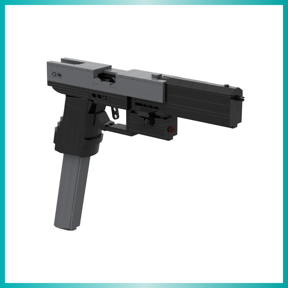 glock 26 rubber band gun building set | moc-100401 - 2