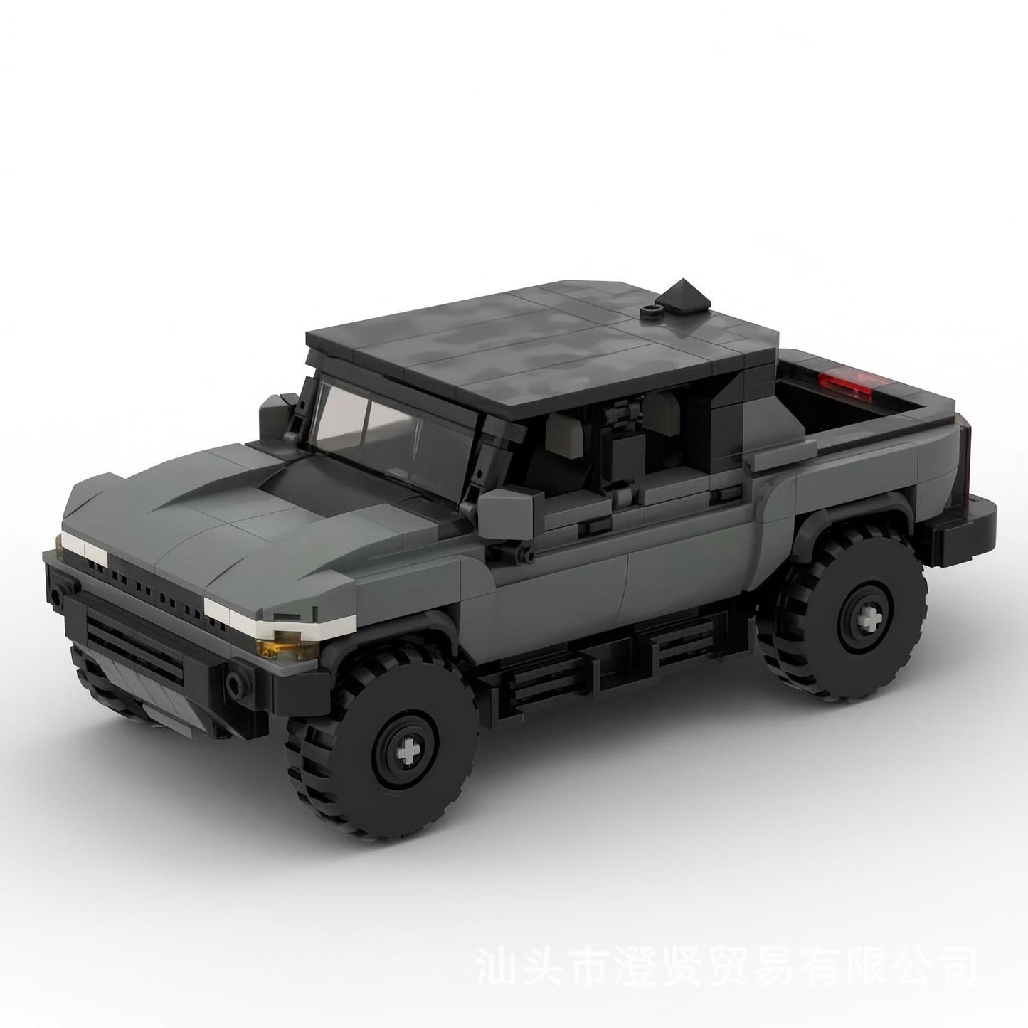 gmc hummer ev truck hard top building set | moc-149205 - 1