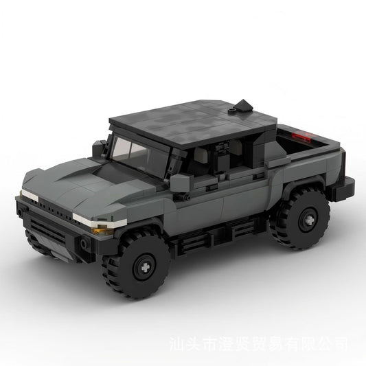 gmc hummer ev truck hard top building set | moc-149205 - 1