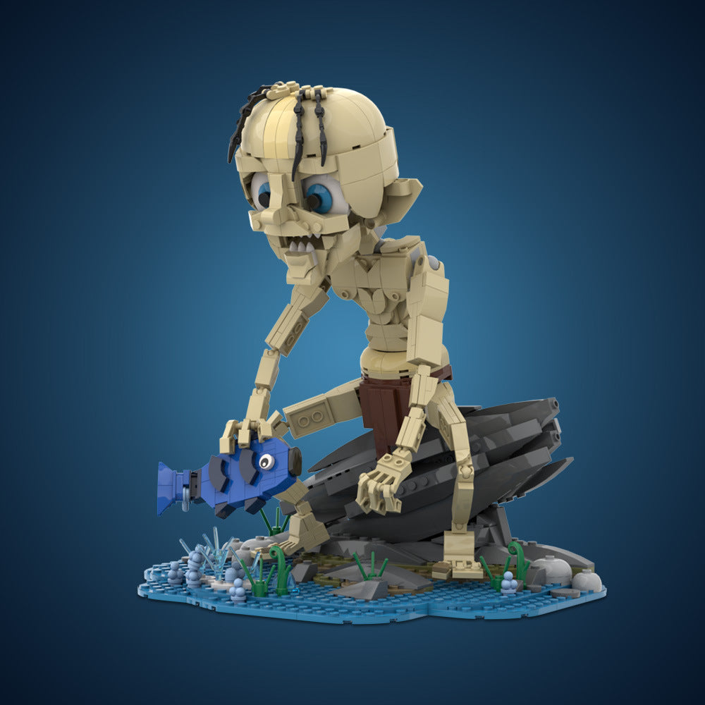 gollum moc building set | the lord of the rings - 1
