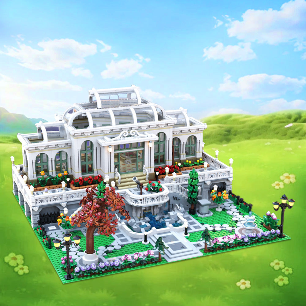 grand botanic palace garden building set | moc-201703 - 1