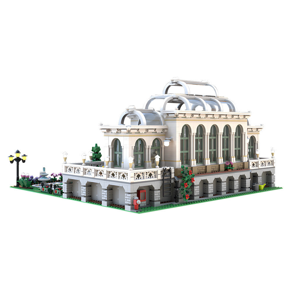 grand botanic palace garden building set | moc-201703 - 3