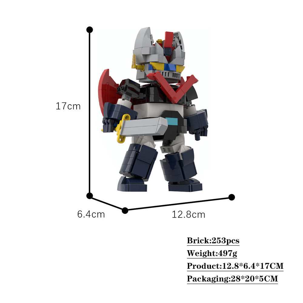 great mazinger sd building set | moc-70936 - 3