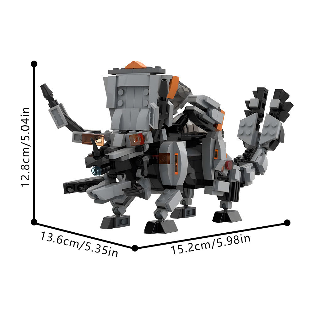 grimhorn building set | horizon forbidden west | moc-169067 - 3