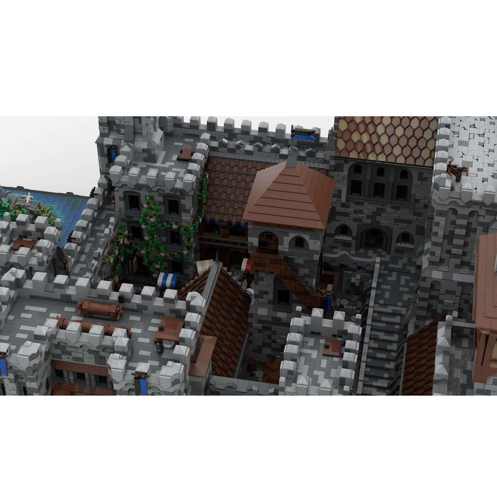 h08 owl tower for medieval castle building set | moc-131234 - 3