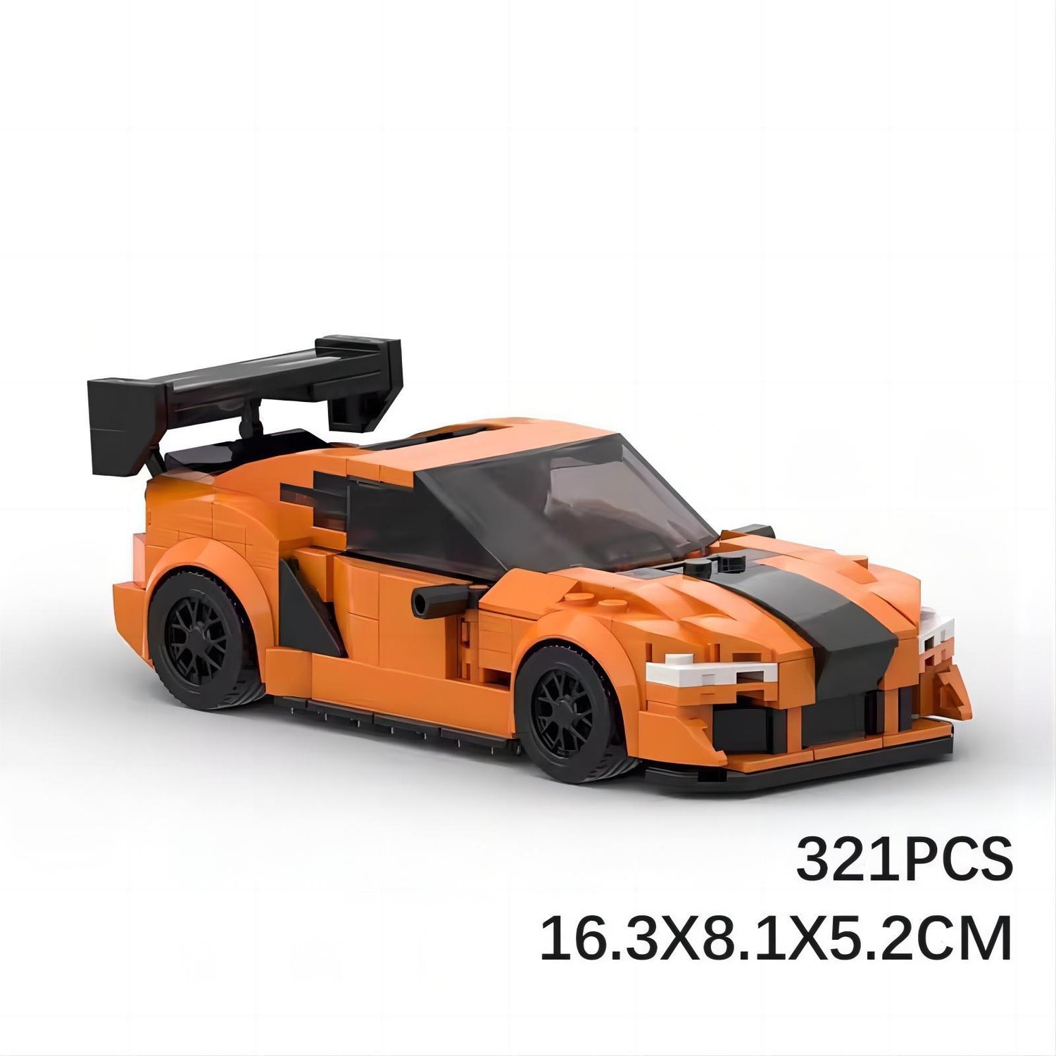 han's toyota supra gr building set | fast and furious 9 | moc-94654 - 6