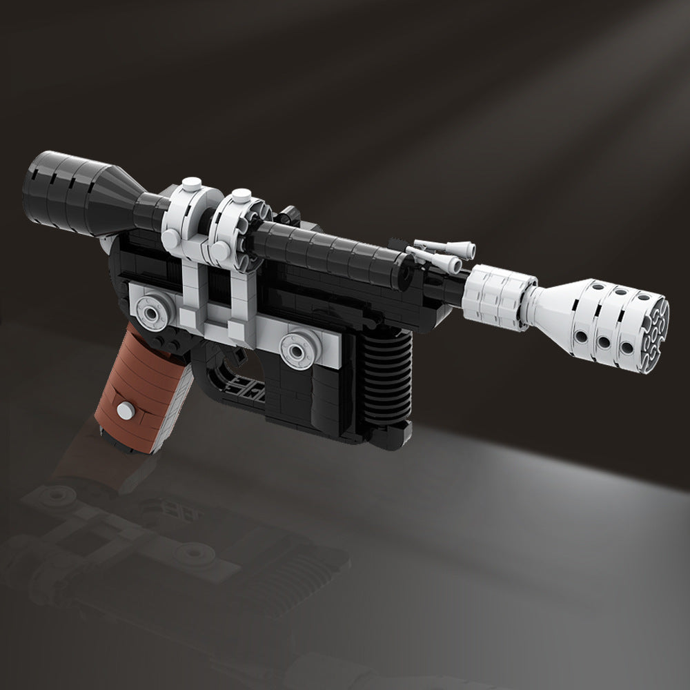 han solo dl-44 blaster building set | star wars | moc-33590 - 1
