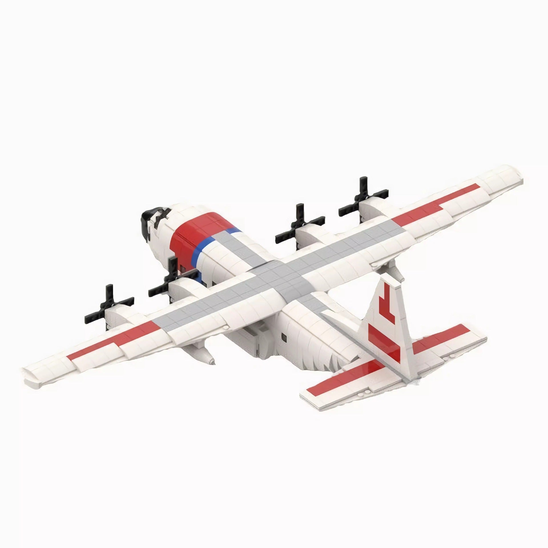 hc-130 hercules uscg building set | mini-scale | moc-122443 - 5