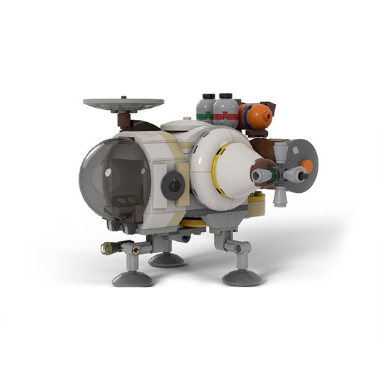 hearthian ship building set | outer wilds | moc-54631 - 1