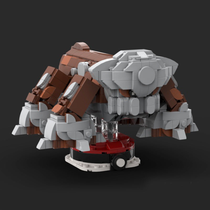 heatran brickheadz building set | pokèmon | moc-114490 - 2