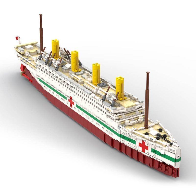 hmhs britannic building set | 1:400 | moc-175744 - 3