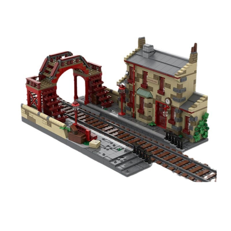 hogsmeade station building set | philosopher's stone | moc-144079 - 4