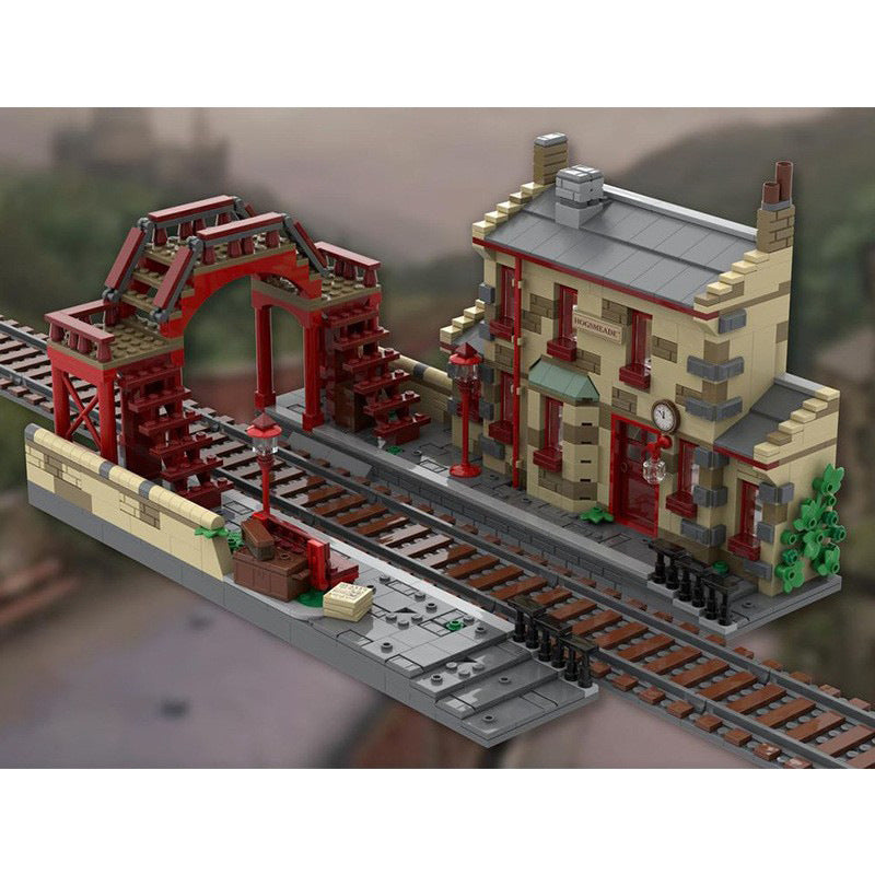 hogsmeade station building set | philosopher's stone | moc-144079 - 5
