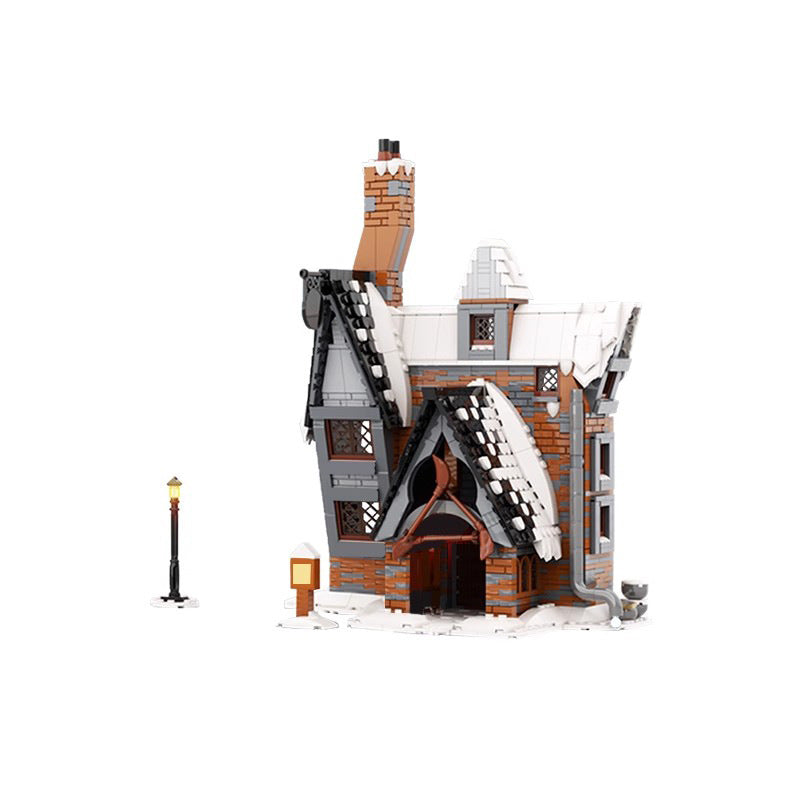 hogsmeade three broomsticks inn building set | moc-114446 - 4