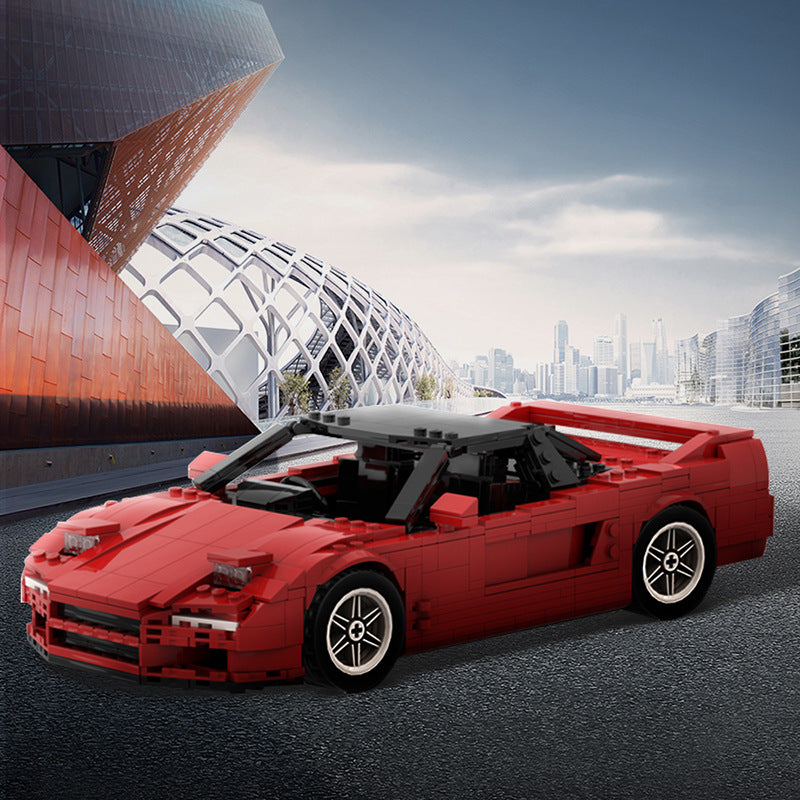 honda acura nsx 1990 car building set | moc-63817 - 1