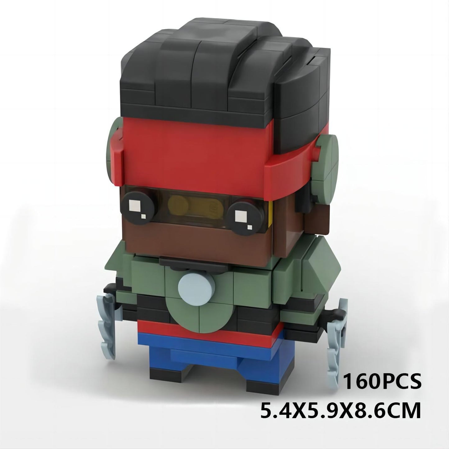 honey lemon brickheadz building set | lego-compatible big hero 6 moc - 1