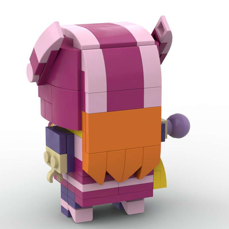 honey lemon brickheadz building set | lego-compatible big hero 6 moc - 3